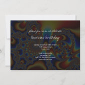 Invitation Traverser - Art fractal (Dos)