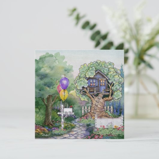 Invitation Tree House (Debout devant)