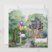 Invitation Tree House (Devant)