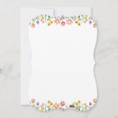 Invitation Tree House Anniversaire Fleurs naturelles Invitati (Dos)