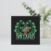 INVITATION TRÈFLE D'IRLANDE (Debout devant)