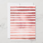 Invitation Trente Anniversaire Ballons d'Argent | Fille rose (Dos)