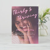 Invitation Trente et prospère 30e anniversaire (Debout devant)