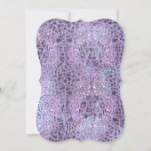 Invitation Trente, Flirt et Anniversaire prospère (Dos)