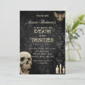 Invitation Trente Halloween 30ème, 40ème anniversaire fête (Debout devant)