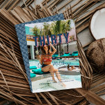 Invitation Trente pour moi | Photo du 30e anniversaire de la<br><div class="desc">Invitations de fête d'anniversaire moderne avec audacieuse typographie rose et bleu superposée avec votre photo préférée. Peut être customisé à n'importe quel âge et n'importe quelle couleur. Délicieux, ludique et sucré ! Offrez-vous une palette de couleurs estivales qui allie des teintes inspirées des bonbons à une touche d'élégance. Des bonbons...</div>