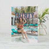 Invitation Trente pour moi | Photo du 30e anniversaire de la  (Debout devant)