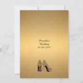 Invitation trente-troisième, fête d'anniversaire (Dos)