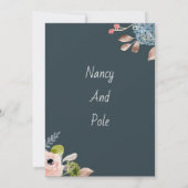 Invitation très spéciale colorée (Dos)