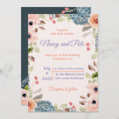 Invitation très spéciale colorée (Devant / Derrière)