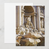 Invitation Trevi fountain (Devant / Derrière)