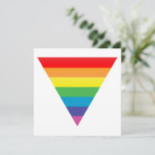 Invitation triangle arc (Debout devant)