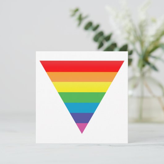 Invitation triangle arc (Debout devant)