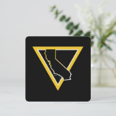 Invitation triangle californien (Debout devant)