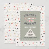 Invitation Triangles Ludiques (Devant / Derrière)