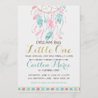 Invitation Tribal de Boho d'invitation d'anniversaire de