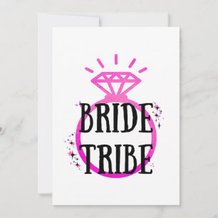 Invitation Tribe de mariée de la Bachelorette du Parti de Pin