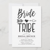 Invitation Tribu de la mariée | Mariage de Brunch de Mariée (Devant)