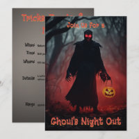 Trick d'Halloween ou traitement du parti Éffrayant