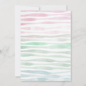 Invitation Trick or Three! Joli Anniversaire Violet Halloween (Dos)