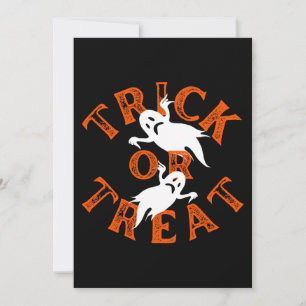Invitation Trick Or Treat