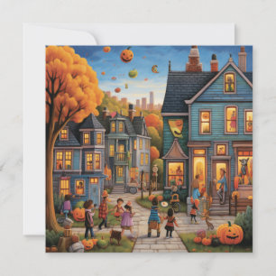 Invitation Trick or Treat Street : Chemin de traitement Éffra