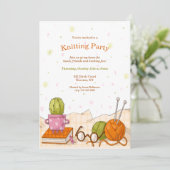 Invitation Tricot (Debout devant)