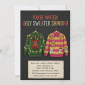 Invitation Tricotée pour une Soirée Pulls Laids Ré (Devant)