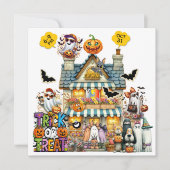 Invitation Tricoter ou traiter ou TRUNK ou traiter (Devant)