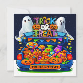 Invitation Tricoter ou traiter ou TRUNK ou traiter (Devant)