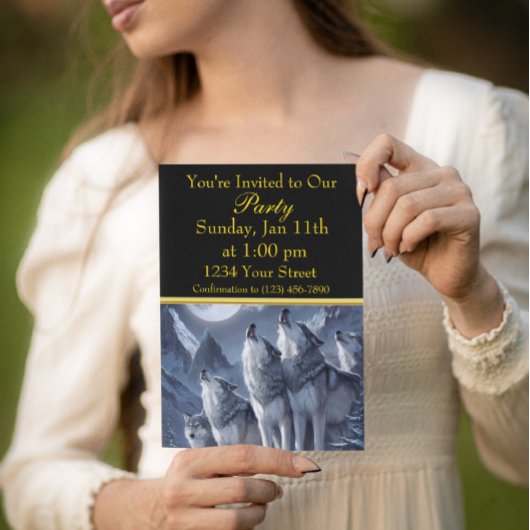 Invitation Trio des loups du Sommet de minuit