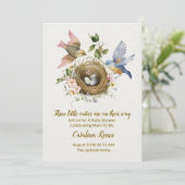 Invitation Triple Joie : Une Célébration pour nos Triplés ! (Debout devant)