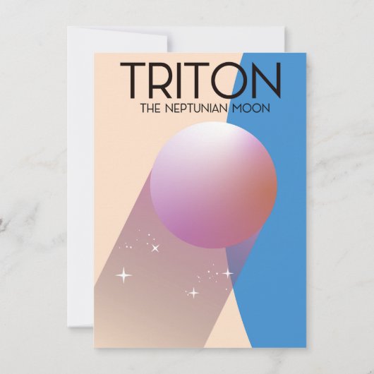 Invitation Triton - La lune neptunienne (Dos)