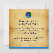 Invitation TROIS ANGELS EN BLEU, Sapphire (Dos)