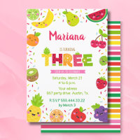Trois ans de fruit mignon, fruit anniversaire