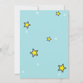 Invitation Trois ans, photo de troisième anniversaire à l'âge (Dos)