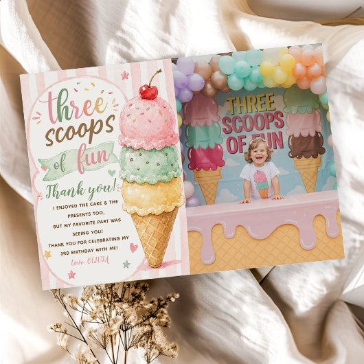 Invitation Trois Boules De Fun 3ème Anniversaire