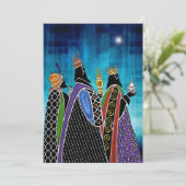 Invitation Trois Cadeaux Porteurs Sous Le Ciel De Starry (Debout devant)