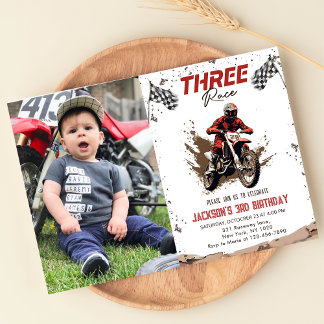 Invitation Trois courses Dirt Vélo Aventure 3e anniversaire P