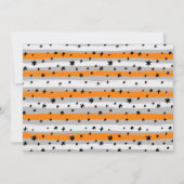 Invitation Trois Esprit ! Halloween 3ème anniversaire photo (Dos)