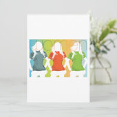 Invitation Trois femmes (Debout devant)