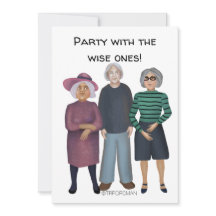 Trois femmes plus âgées peintes par ©️ parti TRFOR