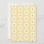 Invitation Trois jolies abeilles  (Dos)