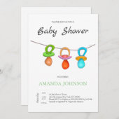 Invitation Trois Pacificateurs amusants (Devant / Derrière)