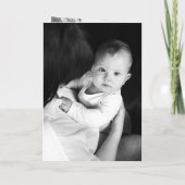 Invitation Trois photo funérailles modernes ordre de service (Dos)