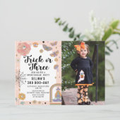 Invitation Trois photos du troisième anniversaire de Ghost Tr (Debout devant)