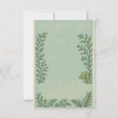 Invitation Trois Rex Dinosaur Vert Anniversaire (Dos)