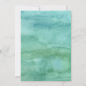 Invitation Trois Rex Dinosaur Vert Anniversaire (Dos)