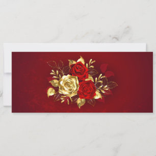 Invitation Trois Roses de bijoux