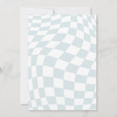 Invitation Trois sous le Surf de mer Surfboard 3e anniversair (Dos)